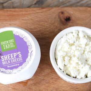 Fresh Spreadable Sheep Milk Cheese Spread- Rosemary