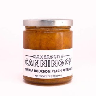 Kansas City Canning Co: Vanilla Bourbon Peach Preserves