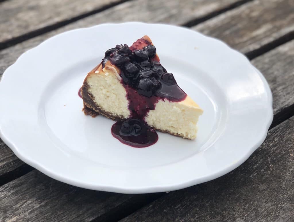 Try this cheesecake with sheep cheese recipe from Green Dirt Farm.