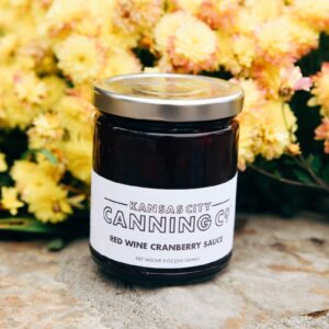 KC Canning Co. Red Wine Cranberry Sauce