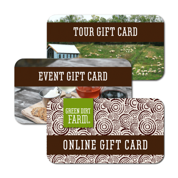 Online Gift Cards from Green Dirt Farm