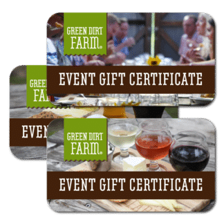 Event Gift Certificates