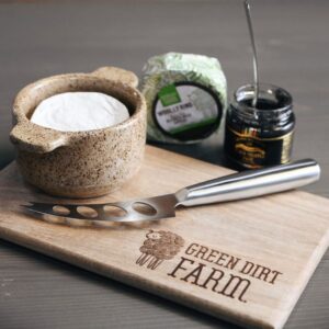 Woolly Rind Cheese with Truffle Paté