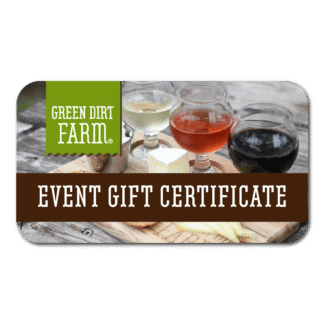 Gift Certificate for Cheese and Wine Tasting Event