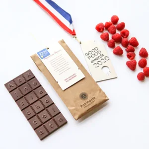 Askinosie Chocolate with Raspberries