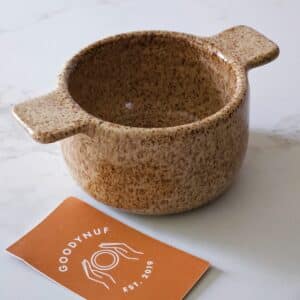 GOODYNUF Stoneware Crock